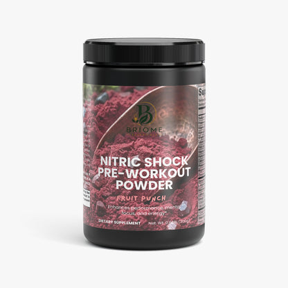 Nitric Shock Pre-Workout Powder (Fruit Punch)