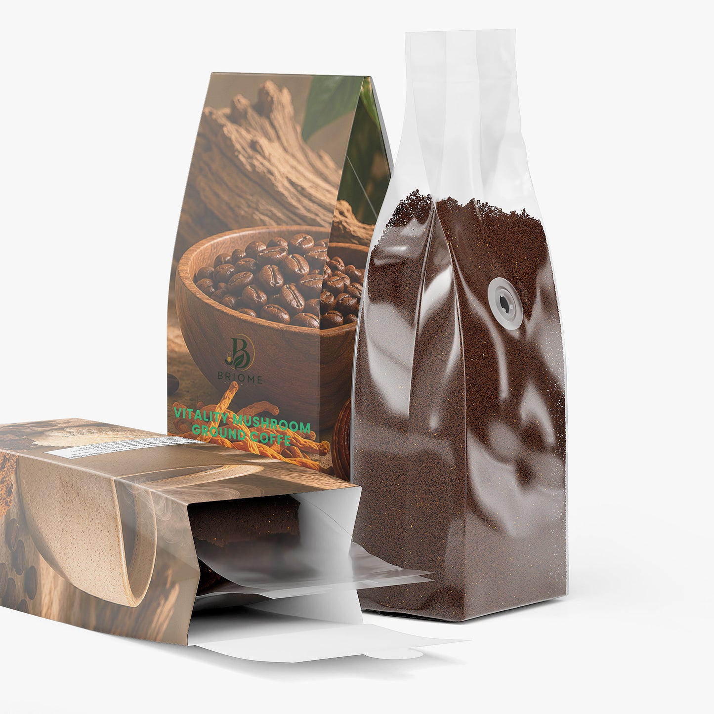 Vitality Mushroom Coffee (Medium Roast)
