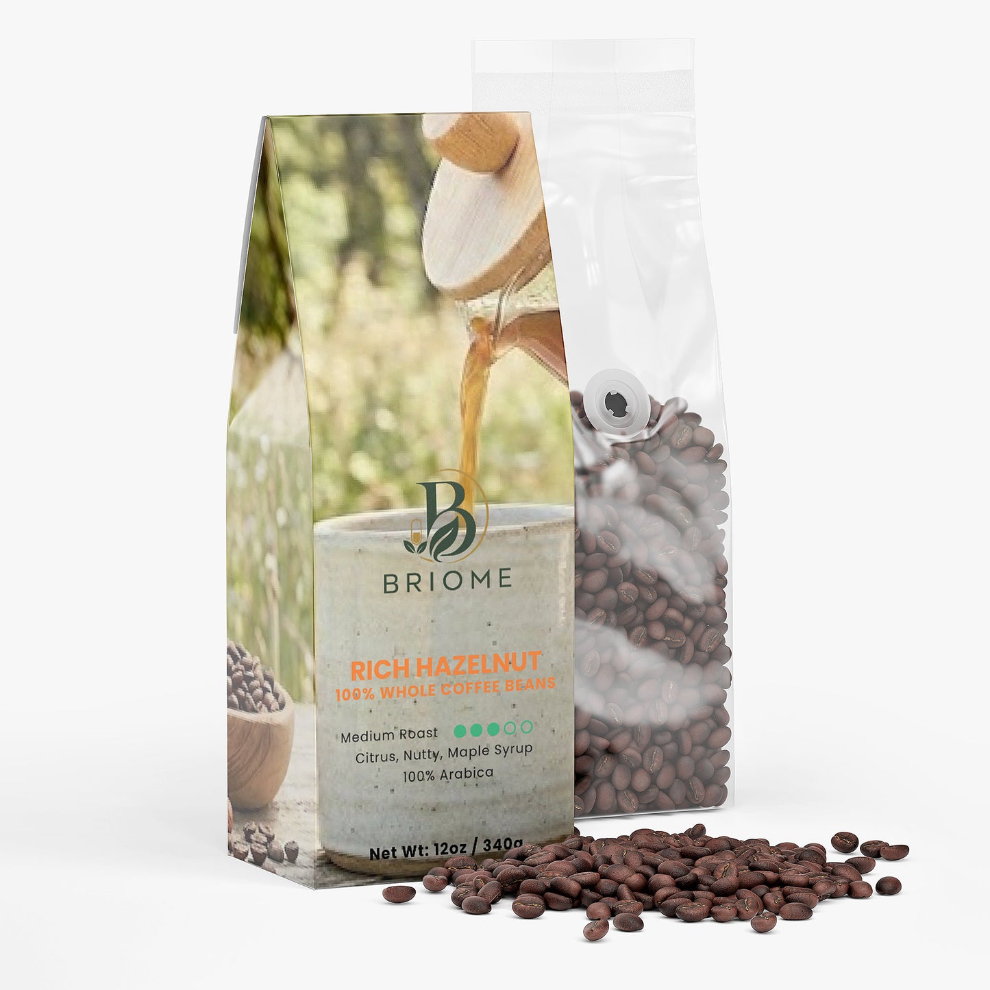 Rich Hazelnut Coffee (Medium Roast)