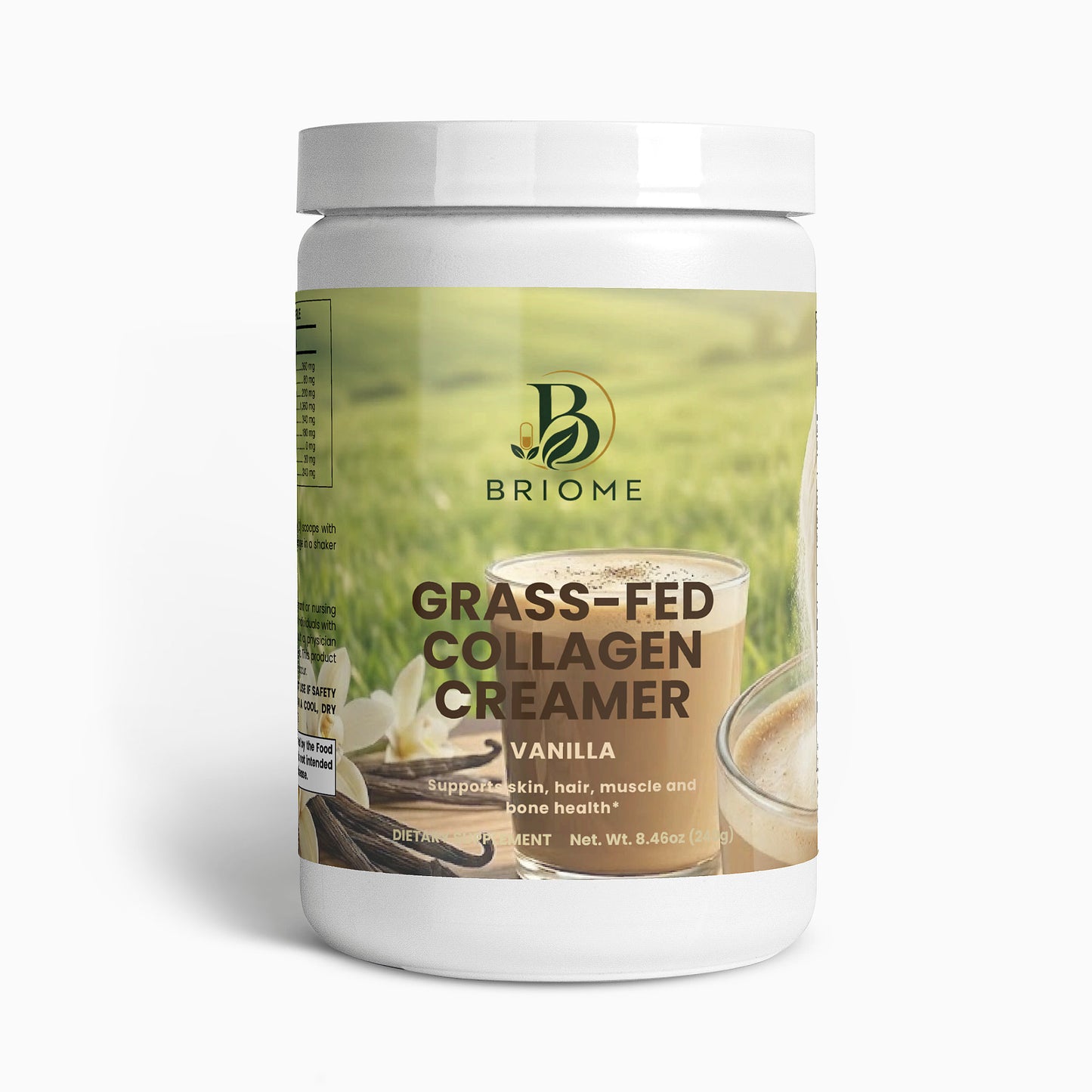 Grass-Fed Collagen Creamer (Vanilla)