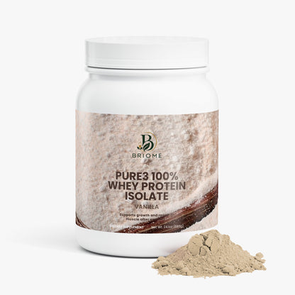 Pure3 100% Whey Protein Isolate (Vanilla)
