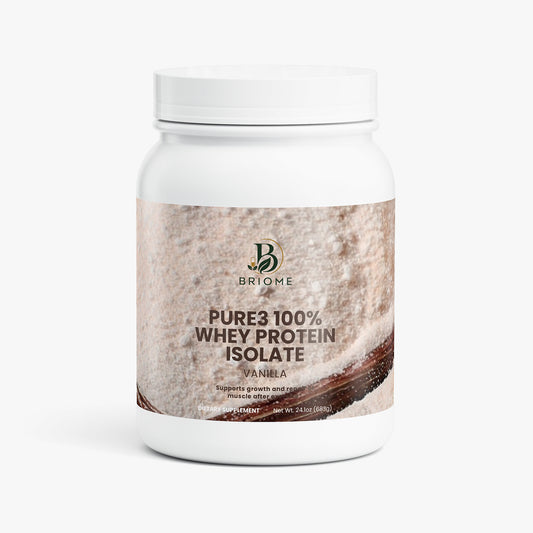 Pure3 100% Whey Protein Isolate (Vanilla)