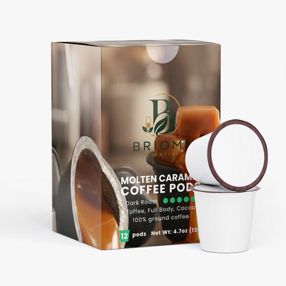 Molten Caramel Coffee Pods (Dark Roast)