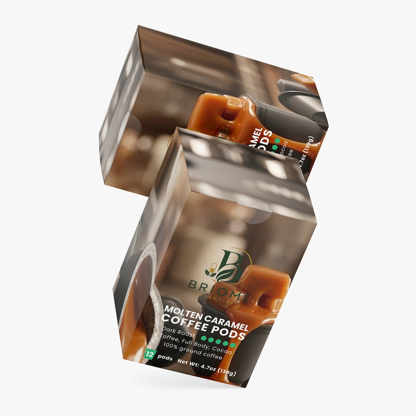Molten Caramel Coffee Pods (Dark Roast)