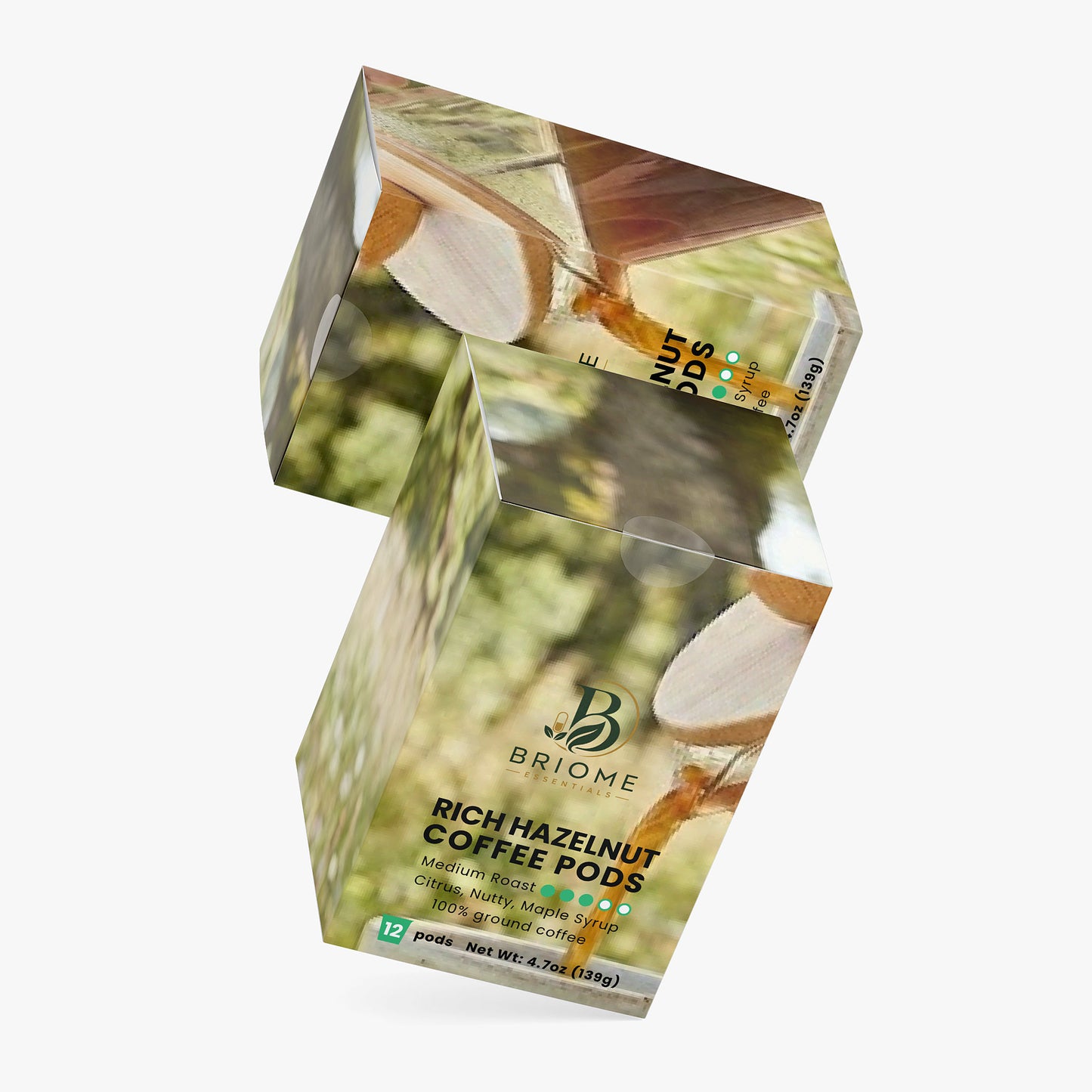 Rich Hazelnut Coffee Pods (Medium Roast)